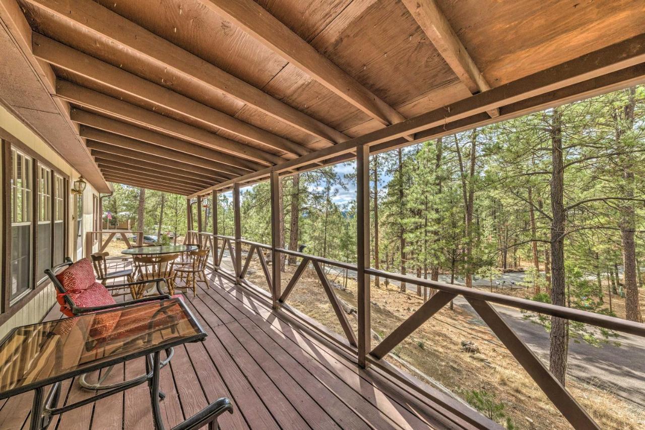 3 Mi To Ruidoso Winter Park Home With Fireplace! Exterior photo